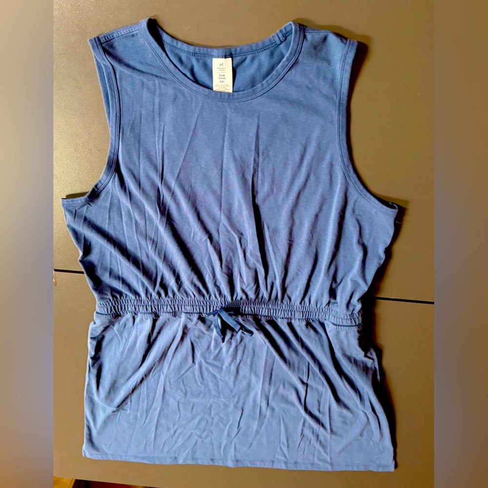 Women's Blue Sleeveless Dress